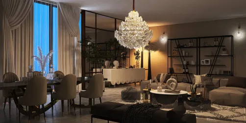 living/ dining area 