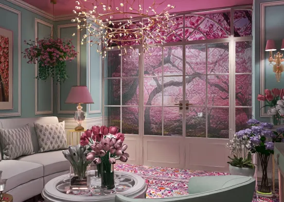 # Welcome the Springtime In! Renderização de Design