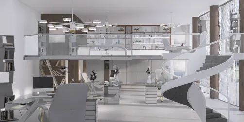 Grey office