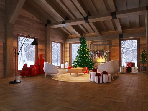 salon pour accueillir à noël 