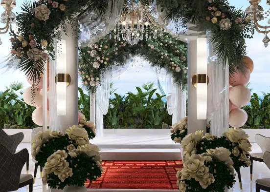 The Day of the Wedding Design Rendering