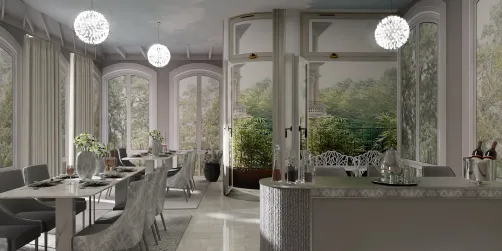 Skyview Elegance Rooftop Dining.💚💚💚🤍🤍🤍