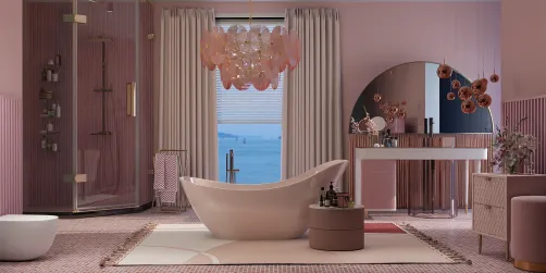 Pink Bathroom