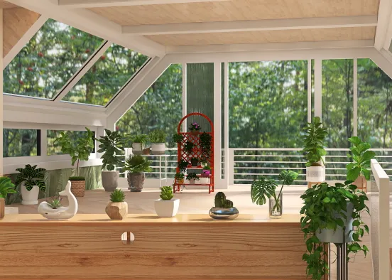 Plant room 🪴🌱🌿 Design Rendering