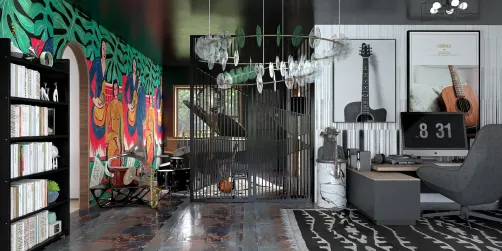 Music recording studio