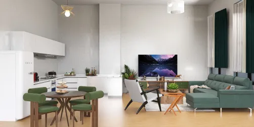 living+kitchen 