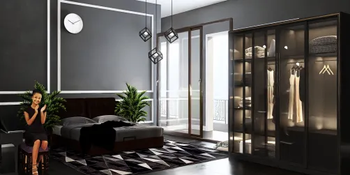 Une chambre de luxe et moderne