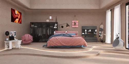 Teenage girl designed Royal room