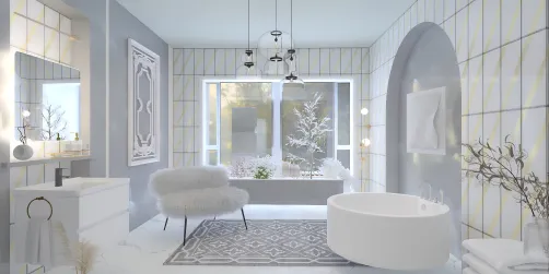 White Bathroom