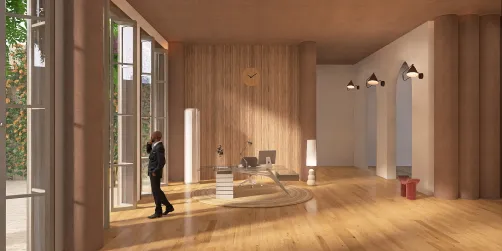 Minimalist office 