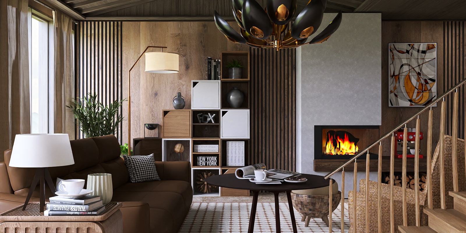 apartamento con un rincón muy especial y hogareño 