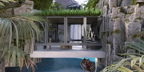 Mountain Retreat in the Jungle 