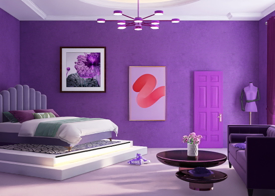 Mesmerising purple 💜 Design Rendering