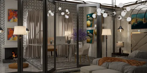 Bedroom office 