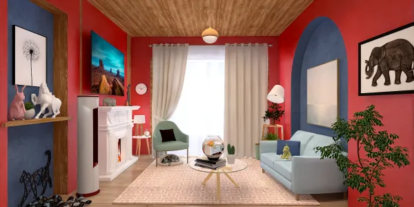 Professional interior design created with Homestyler 3D design software