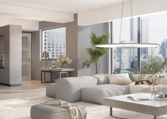 Minimalist Colours  Design Rendering