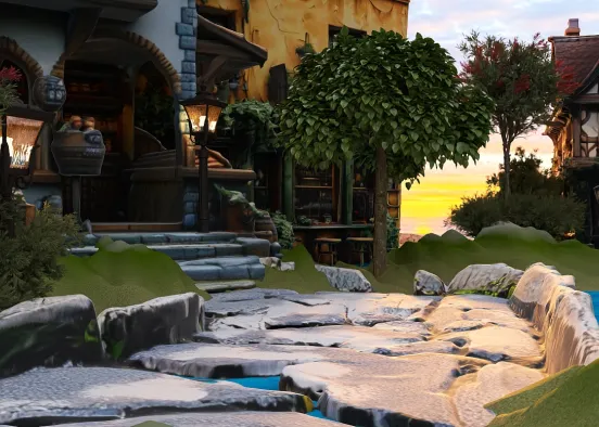 # Verloren in de Tijd Renderização de Design
