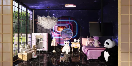 habitación de niños moderna