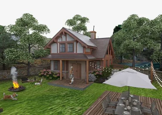 # Home Sweet Home Renderização de Design