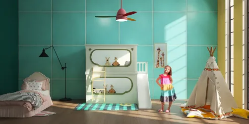 habitación para niños