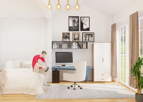 Bedroom Jeen 🎧 Design Rendering