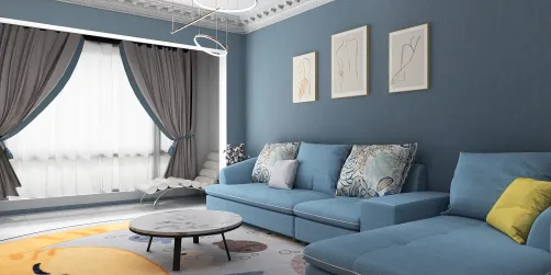 blue house 