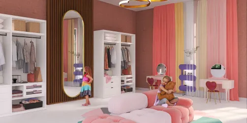 Daughter's luxy and cutie wardrobe