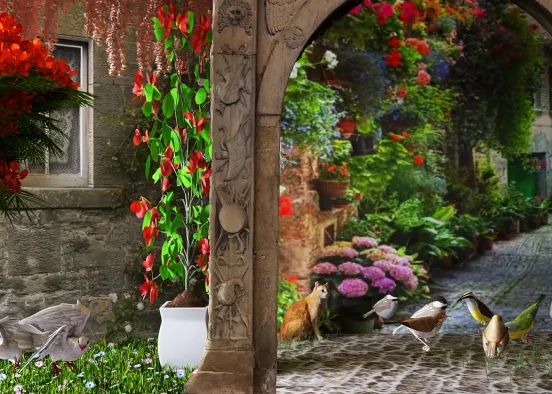 # A Garden of Echoes Renderização de Design