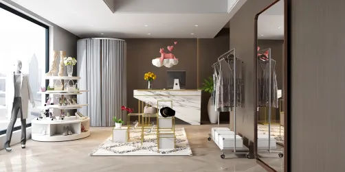 loja de roupa elegante 