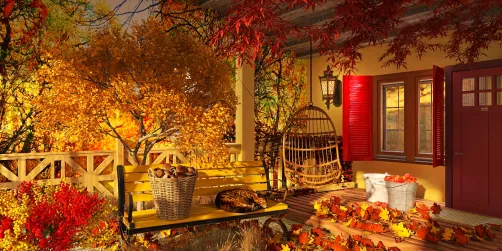 Ocher and Carmine of Autumn