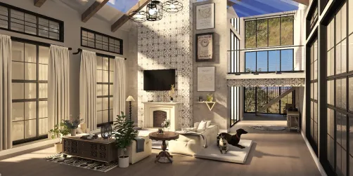 Industrial farm house LR 