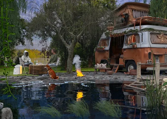 # Living off the grid 🌿 Renderização de Design