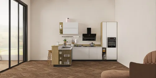 Cocina simple y bonita. Dale ❤️