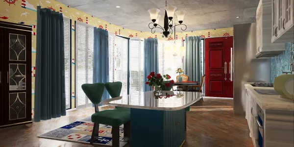 Professional interior design created with Homestyler 3D design software