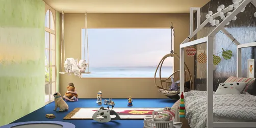 Spoiled kid bedroom