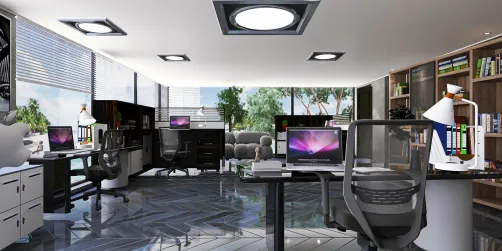 Office on the sea