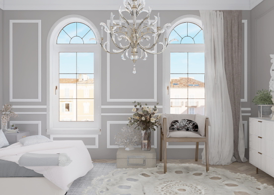 🌸 White Room 🌸 Design Rendering