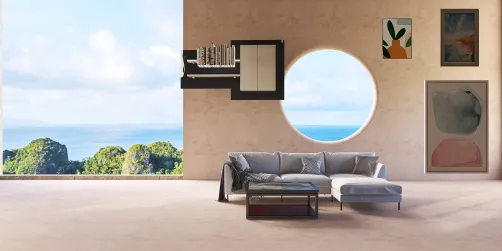 sala de star, vista para praia. 