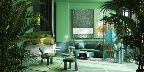 Eco-friendly teenager's house
