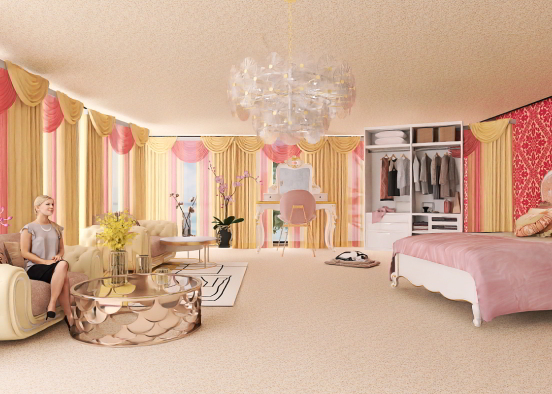 luxury Bedroom ✨ Design Rendering