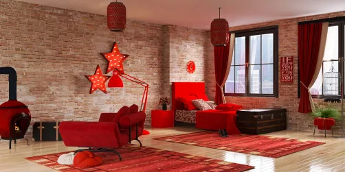 Taylor Swift Red inspired bedroom