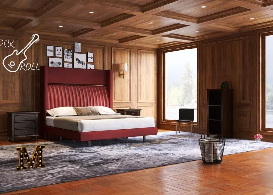 Moodyunicorntwinfans bedroom  Design Rendering