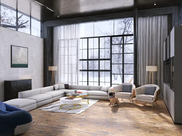 Professional interior design created with Homestyler 3D design software