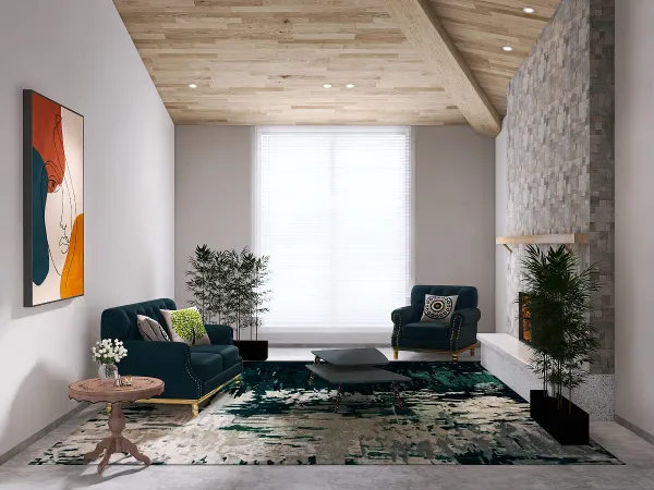 Professional interior design created with Homestyler 3D design software