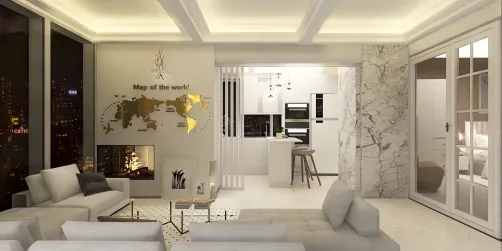 modern home area