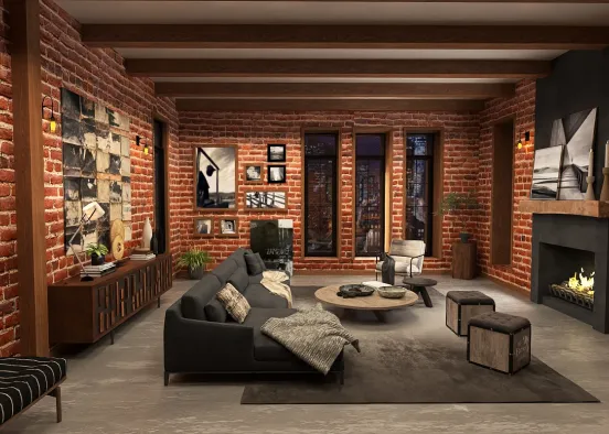# Night on the town  Renderização de Design