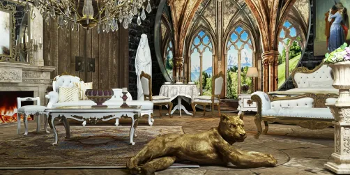 Castle attic 