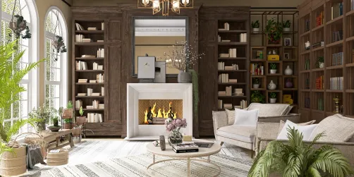Scandinavian living area