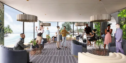 Cruise Ship Lounge