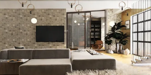 Industrial living room 
